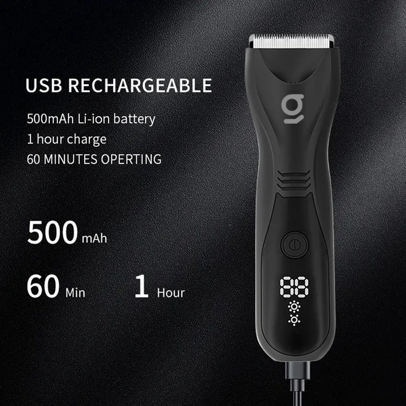 
                  
                    Waterproof LED Silent Mini Body Hair Grooming Kit
                  
                