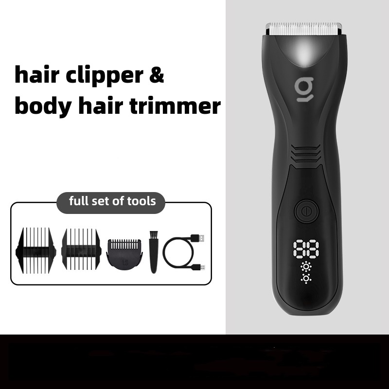 
                  
                    Waterproof LED Silent Mini Body Hair Grooming Kit
                  
                