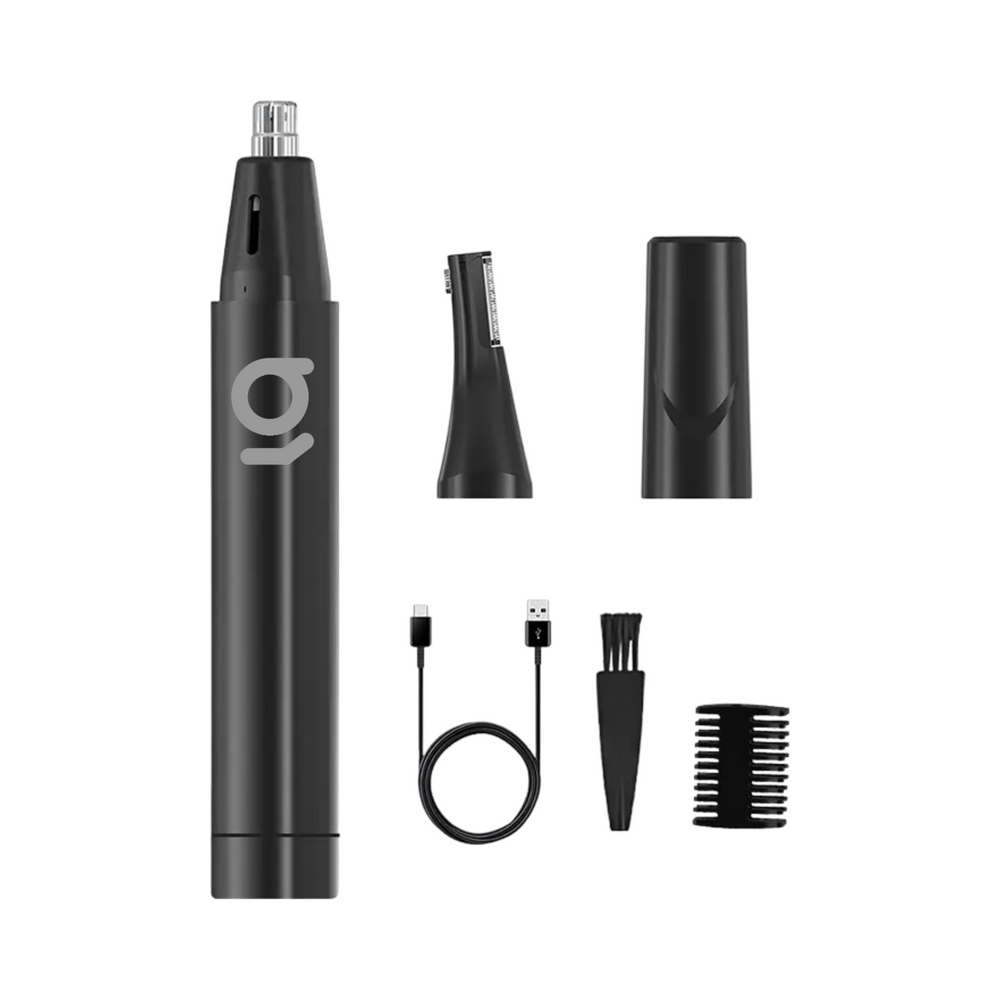 Sleek And Professional 2 in 1 Waterproof Nose, Ear And Eyebrow Trimmer
