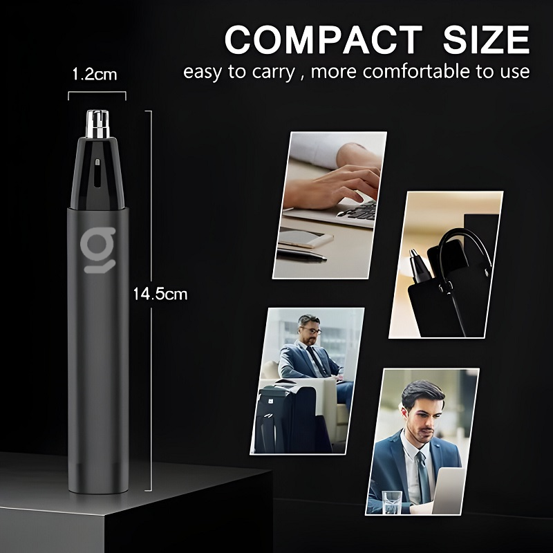 
                  
                    Sleek And Professional 2 in 1 Waterproof Nose, Ear And Eyebrow Trimmer
                  
                