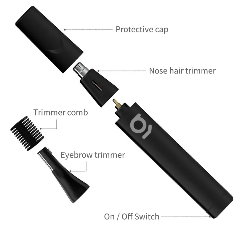 
                  
                    Sleek And Professional 2 in 1 Waterproof Nose, Ear And Eyebrow Trimmer
                  
                