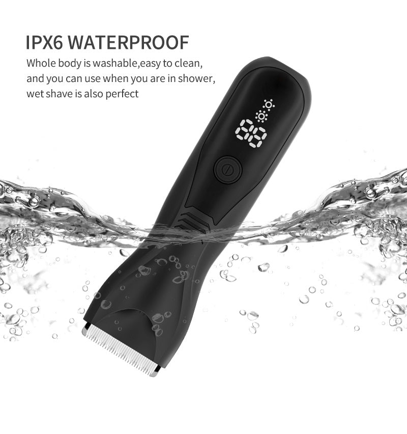 
                  
                    Waterproof LED Silent Mini Body Hair Grooming Kit
                  
                
