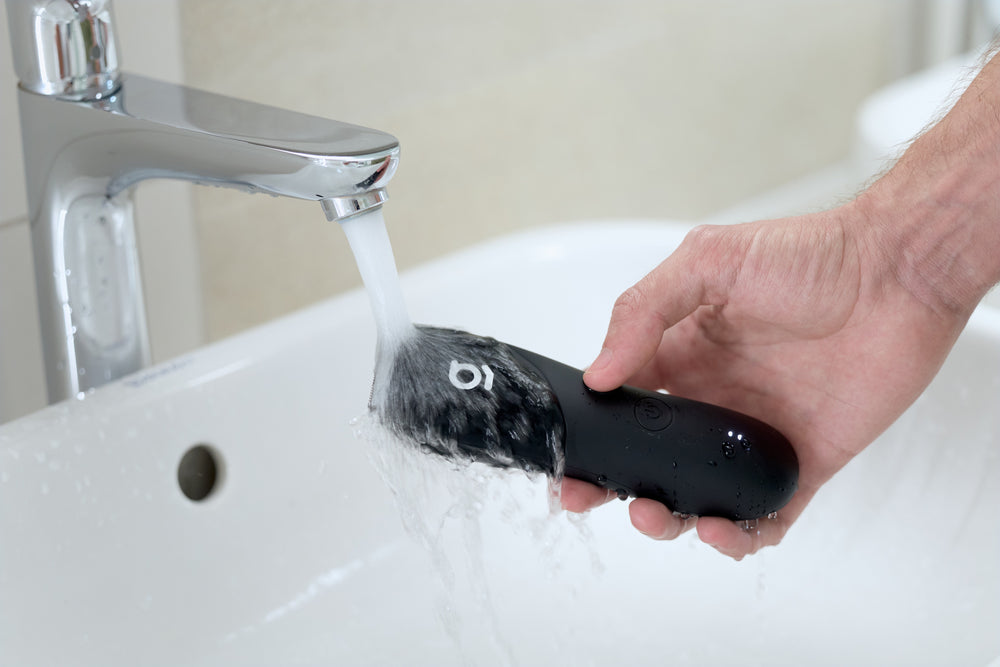 
                  
                    Waterproof Body Hair Grooming Kit with Charging Stand
                  
                