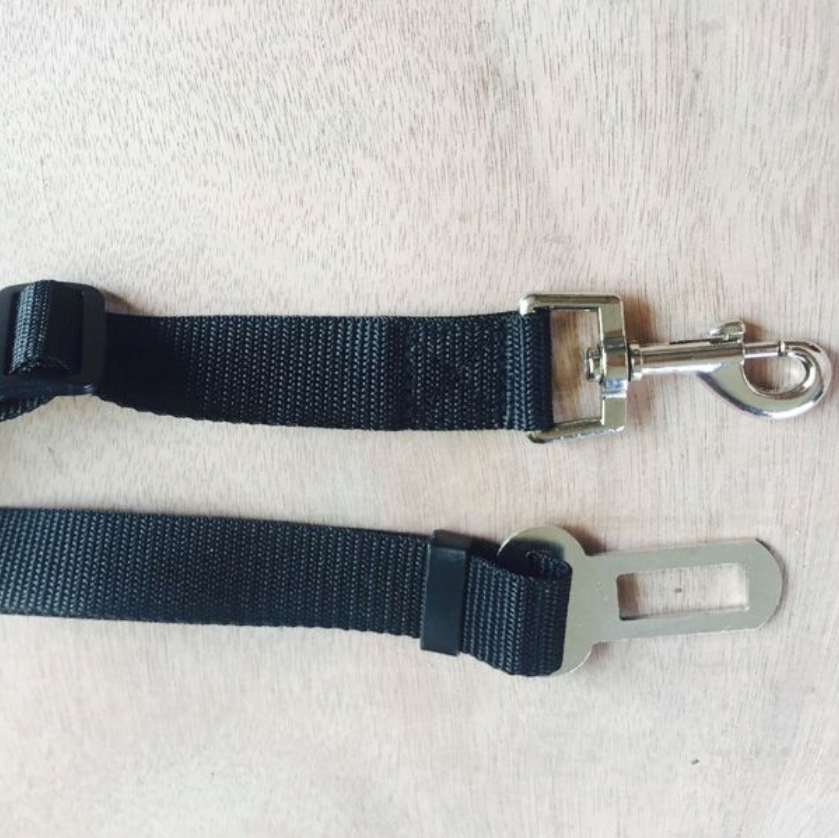 
                  
                    Adjustable Safety Pet Seat Belt - Black
                  
                