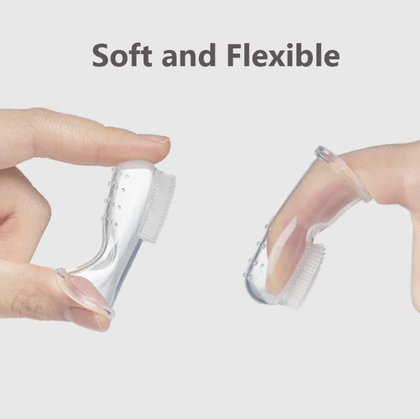 
                  
                    Baby Silicone Finger Toothbrush - 3 Pack - Pink
                  
                