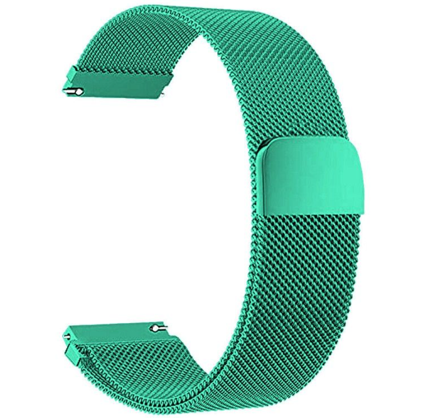 20mm Mesh / Milanese Band for Samsung Galaxy Watch - Cyan