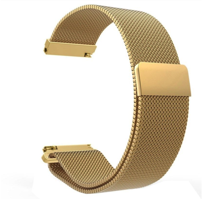 20mm Mesh / Milanese Band for Samsung Galaxy Watch - Gold