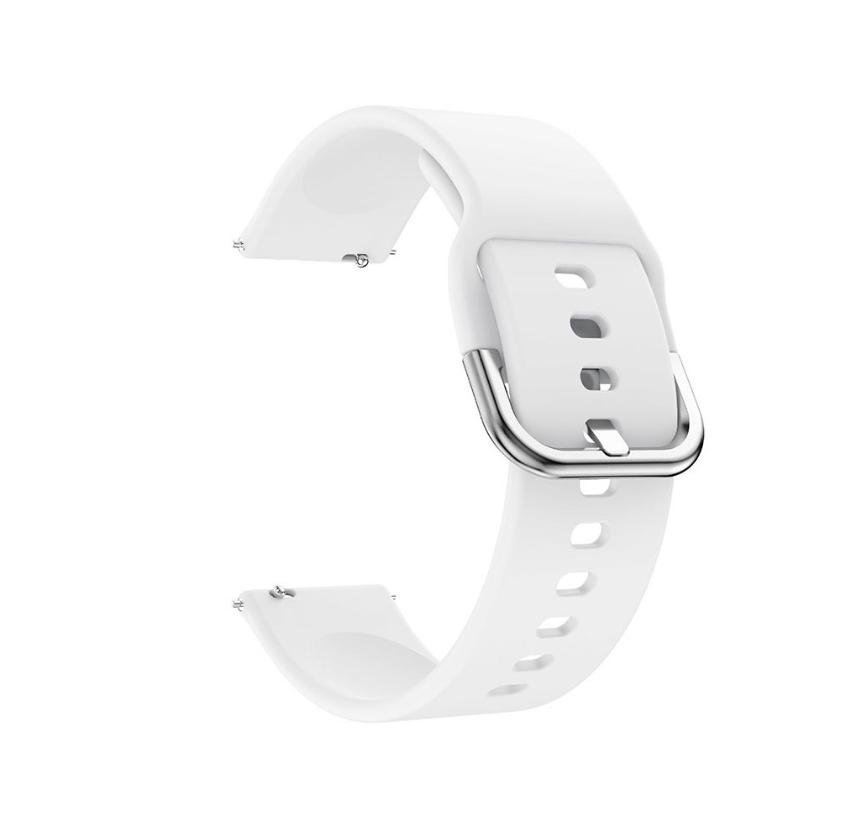 20mm Silicone Band for Samsung Galaxy Watch - White