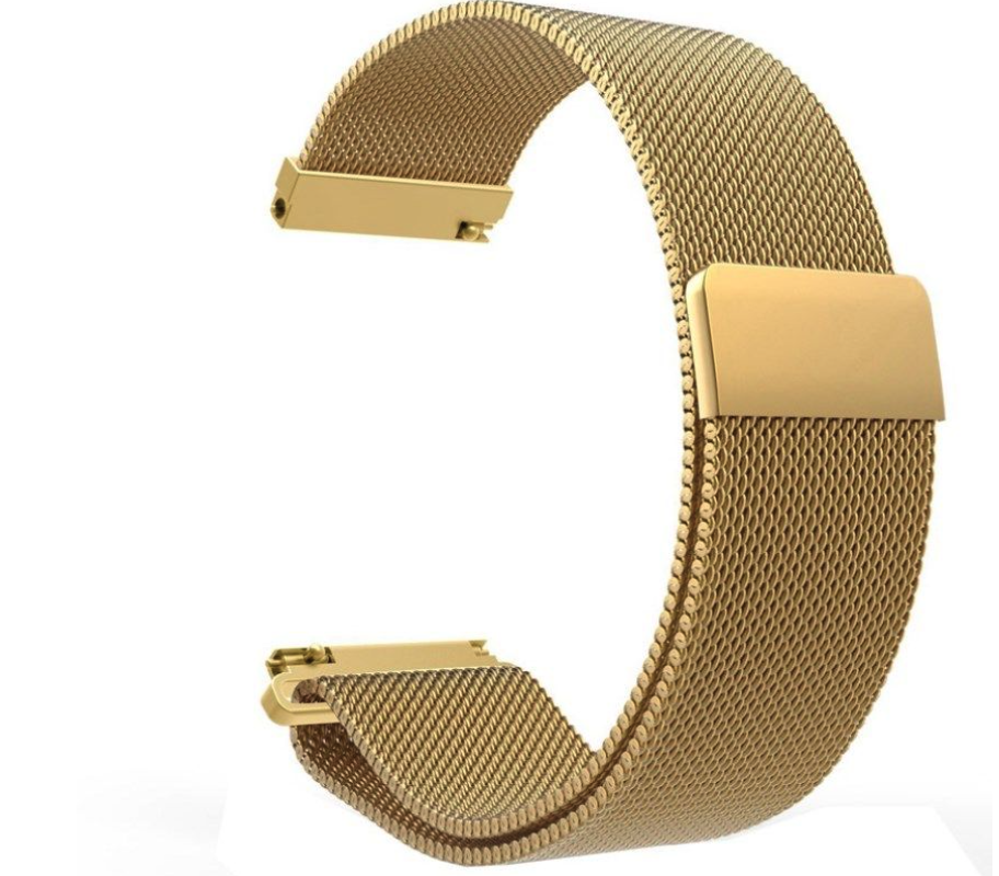 22mm Mesh / Milanese Band for Samsung Galaxy Watch - Gold
