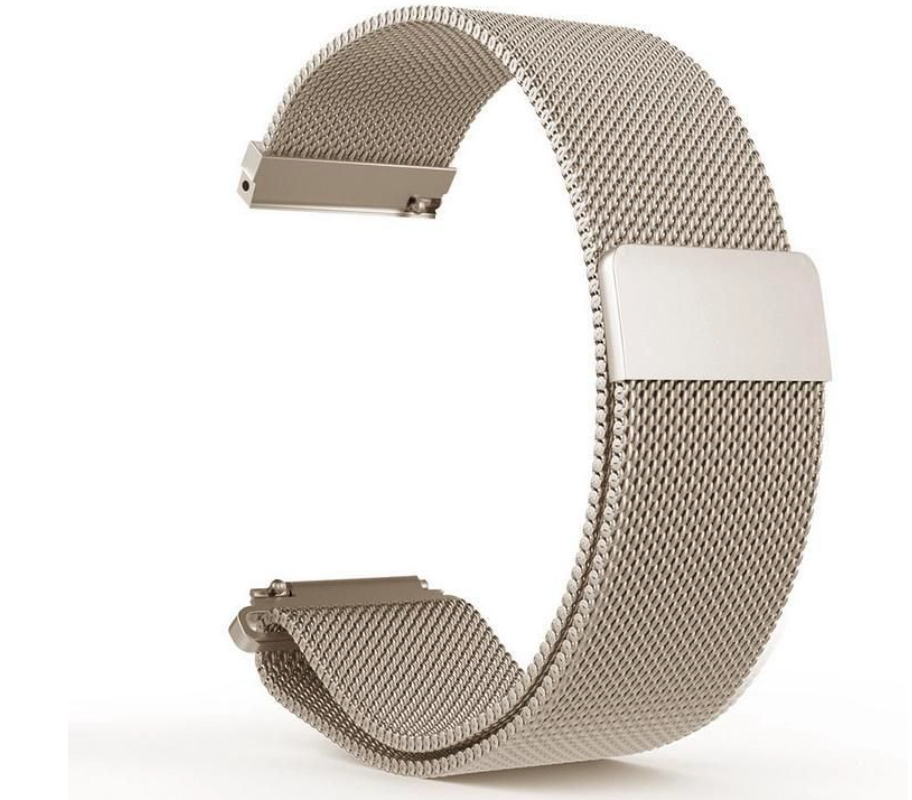 22mm Mesh / Milanese Band for Samsung Galaxy Watch - Retro Gold
