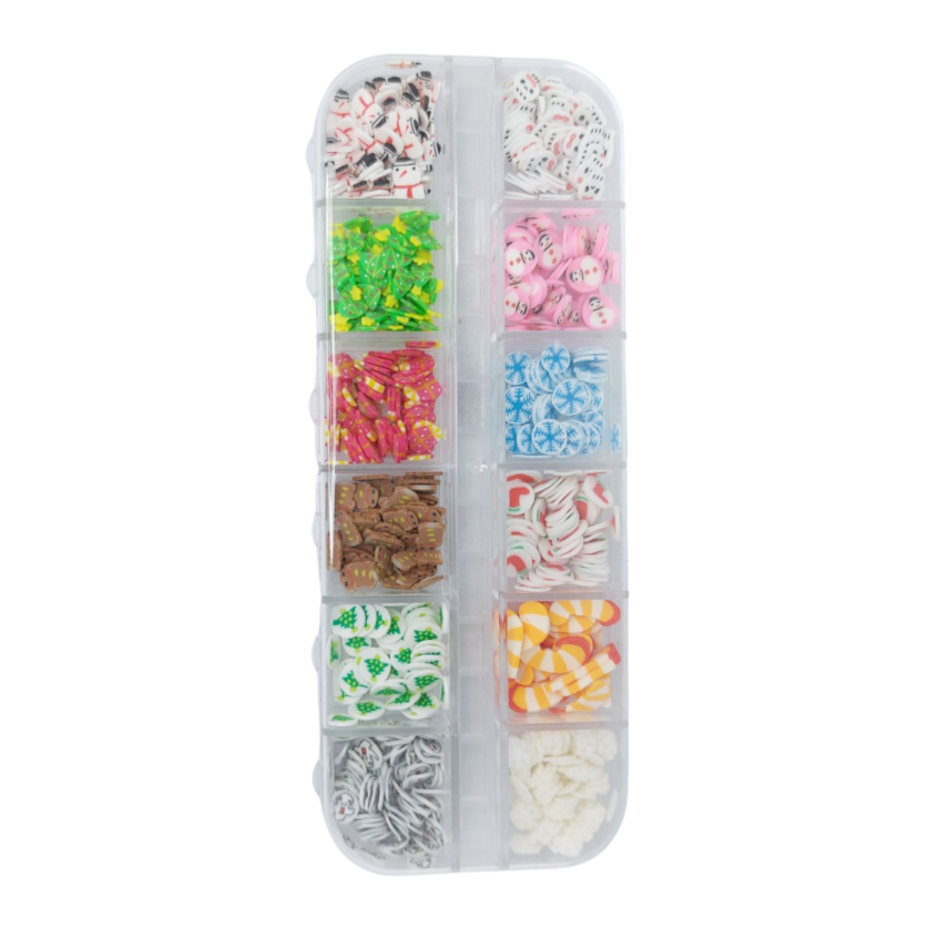 3D Nail Art - 12 Variant Pockets - Heart Mix