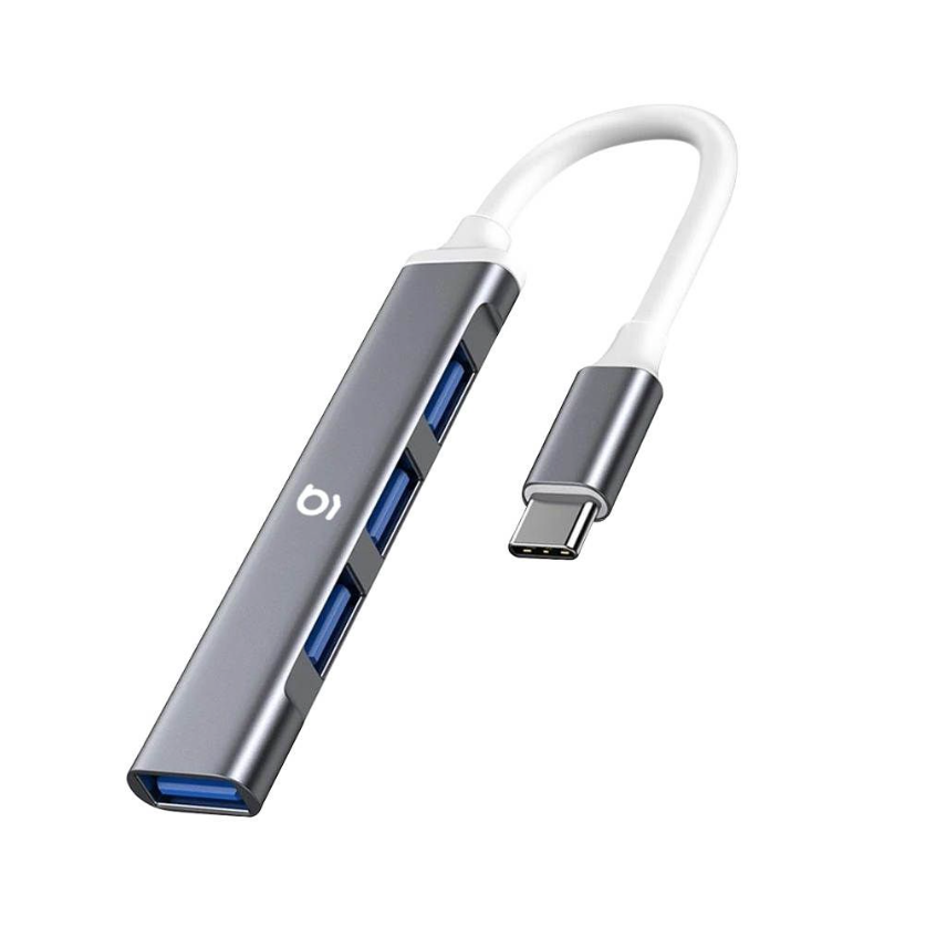 4-in-1 USB-C to USB-A Hub Extender