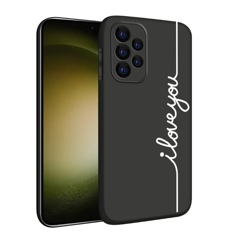 Cartoon Design Phone Cover for Samsung A23 - I love you too