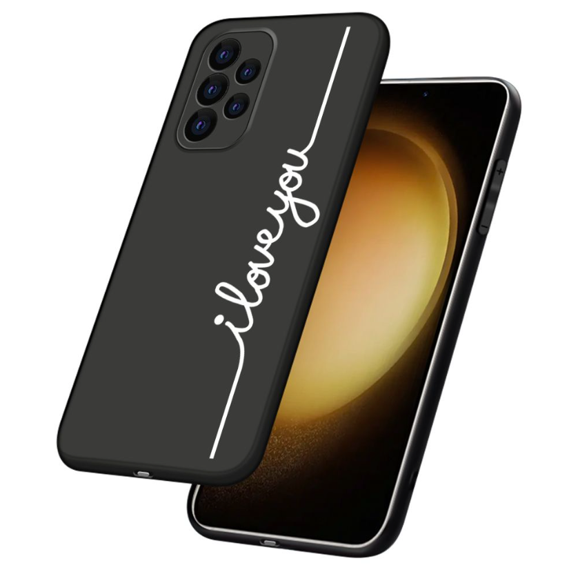
                  
                    Cartoon Design Phone Cover for Samsung A23 - I love you too
                  
                