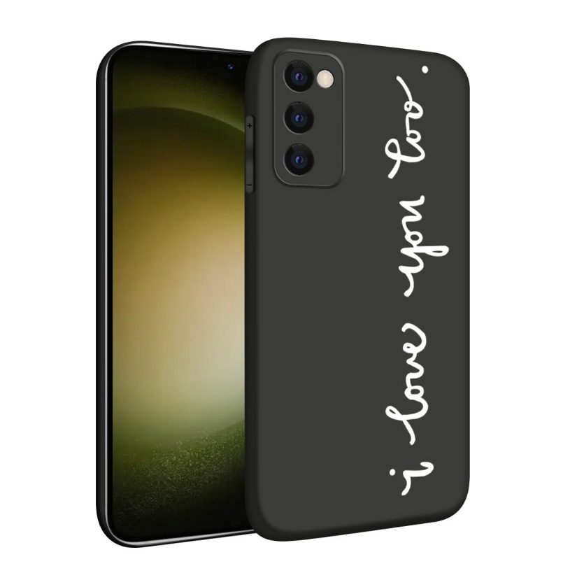 Cartoon Design Phone Cover for Samsung S20 FE - I love you too