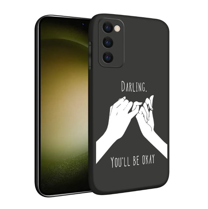 Cartoon Design Phone Cover for Samsung S20 FE - You'll be okay