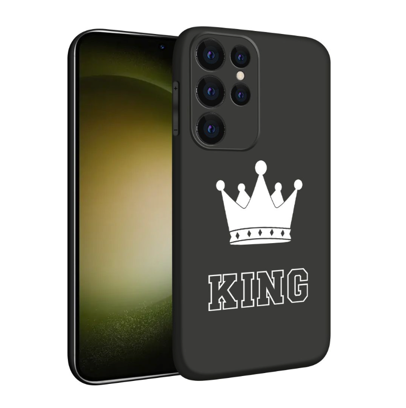 Cartoon Design Phone Cover for Samsung S22 Ultra - King