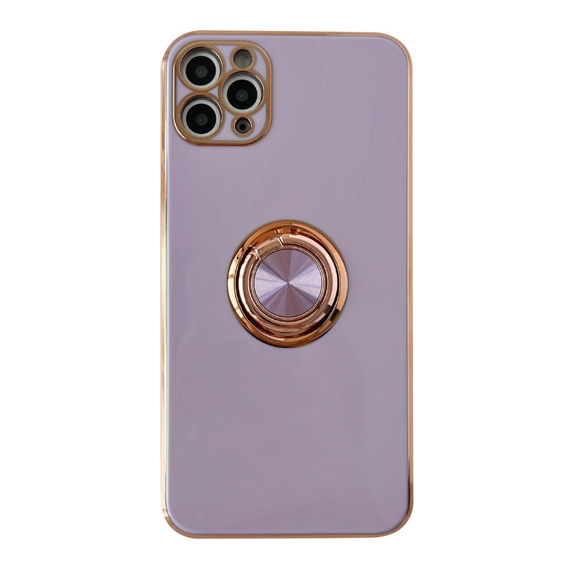 Classic Electroplated Design Phone Cover For iPhone 11 Pro - Purple