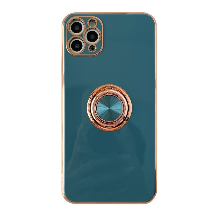 Classic Electroplated Design Phone Cover For iPhone 11 Pro - Teal