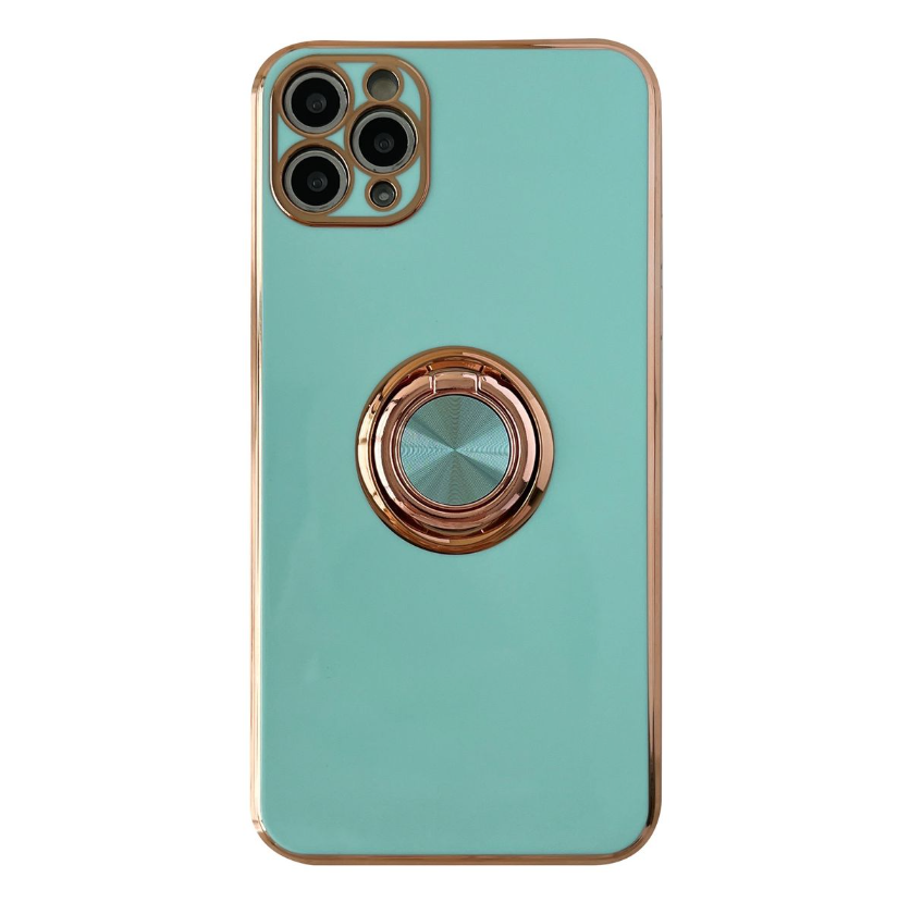 Classic Electroplated Design Phone Cover For iPhone 11 Pro Max - Mint