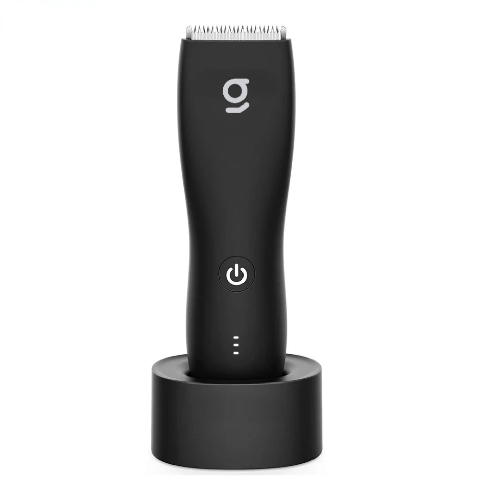 Waterproof Body Hair Grooming Kit with Charging Stand