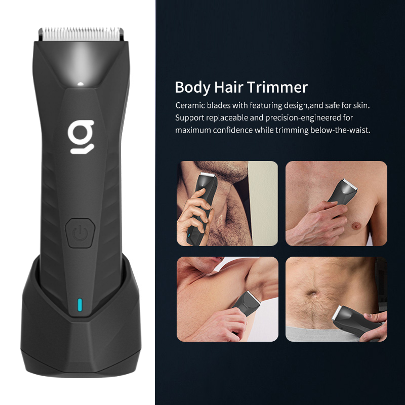 
                  
                    Waterproof LED Silent Body Hair Grooming Kit With Charging Stand
                  
                
